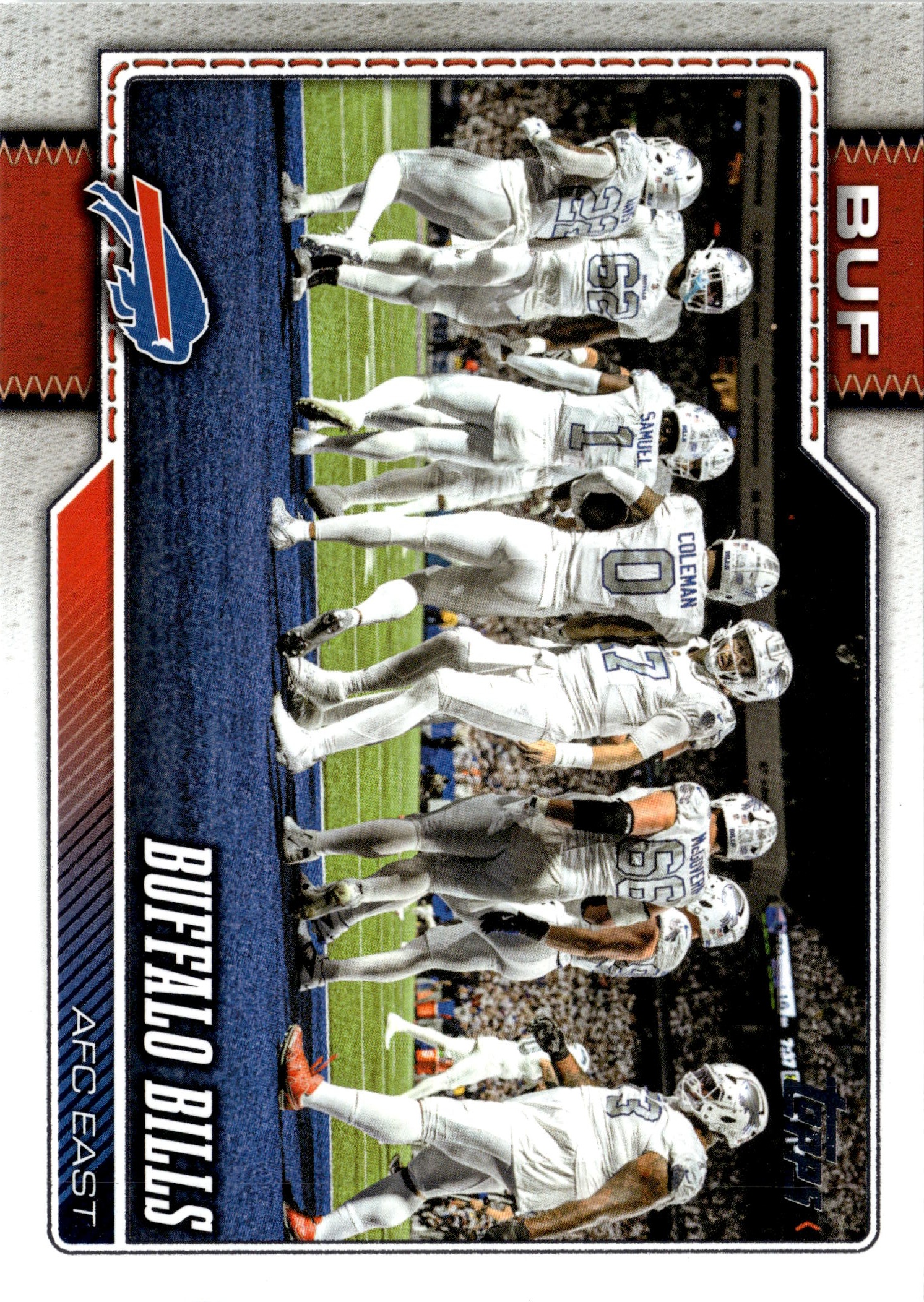 2026 Topps Flagship Buffalo Bills graded slab