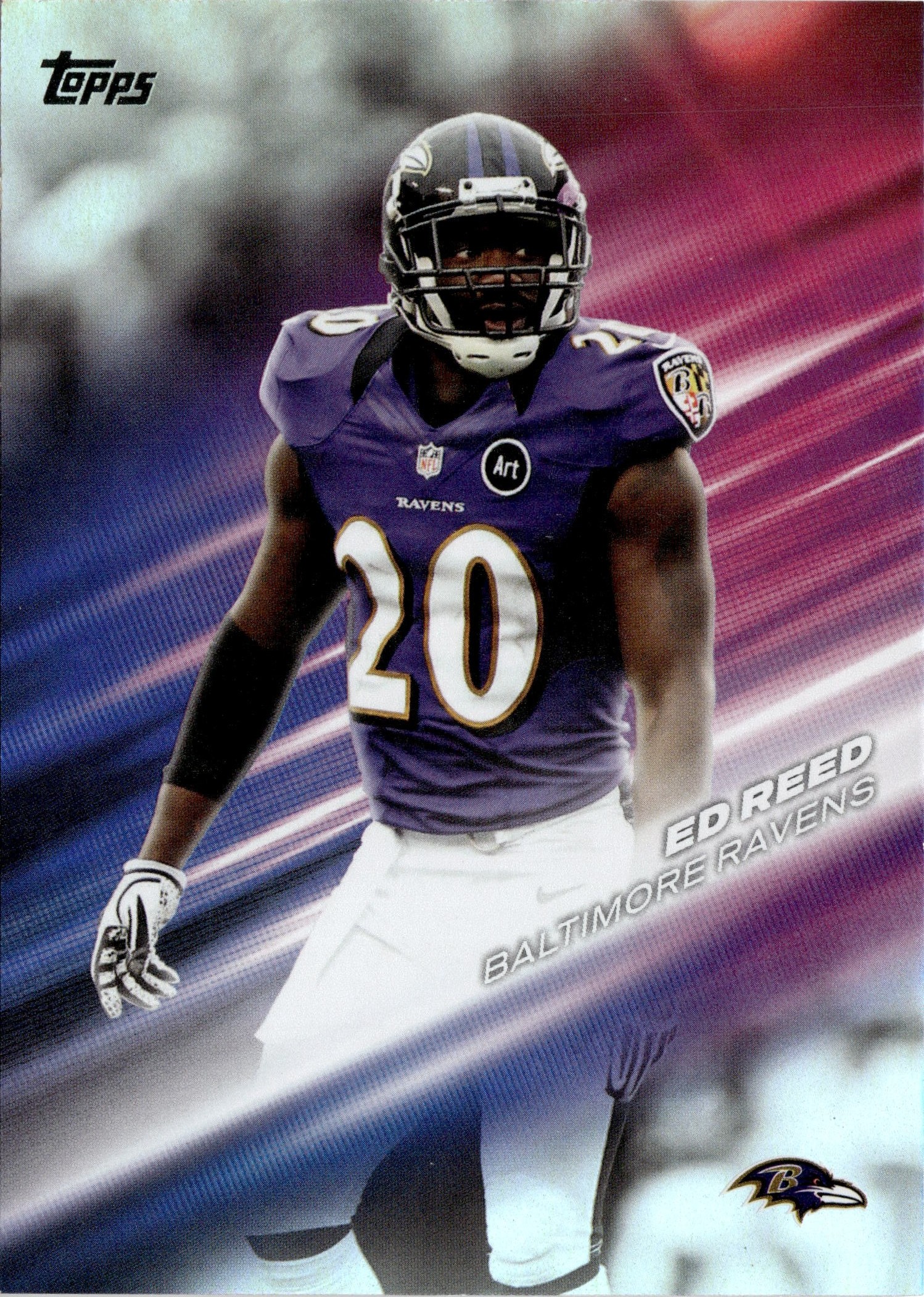 2026 Topps Flagship Ed Reed graded slab