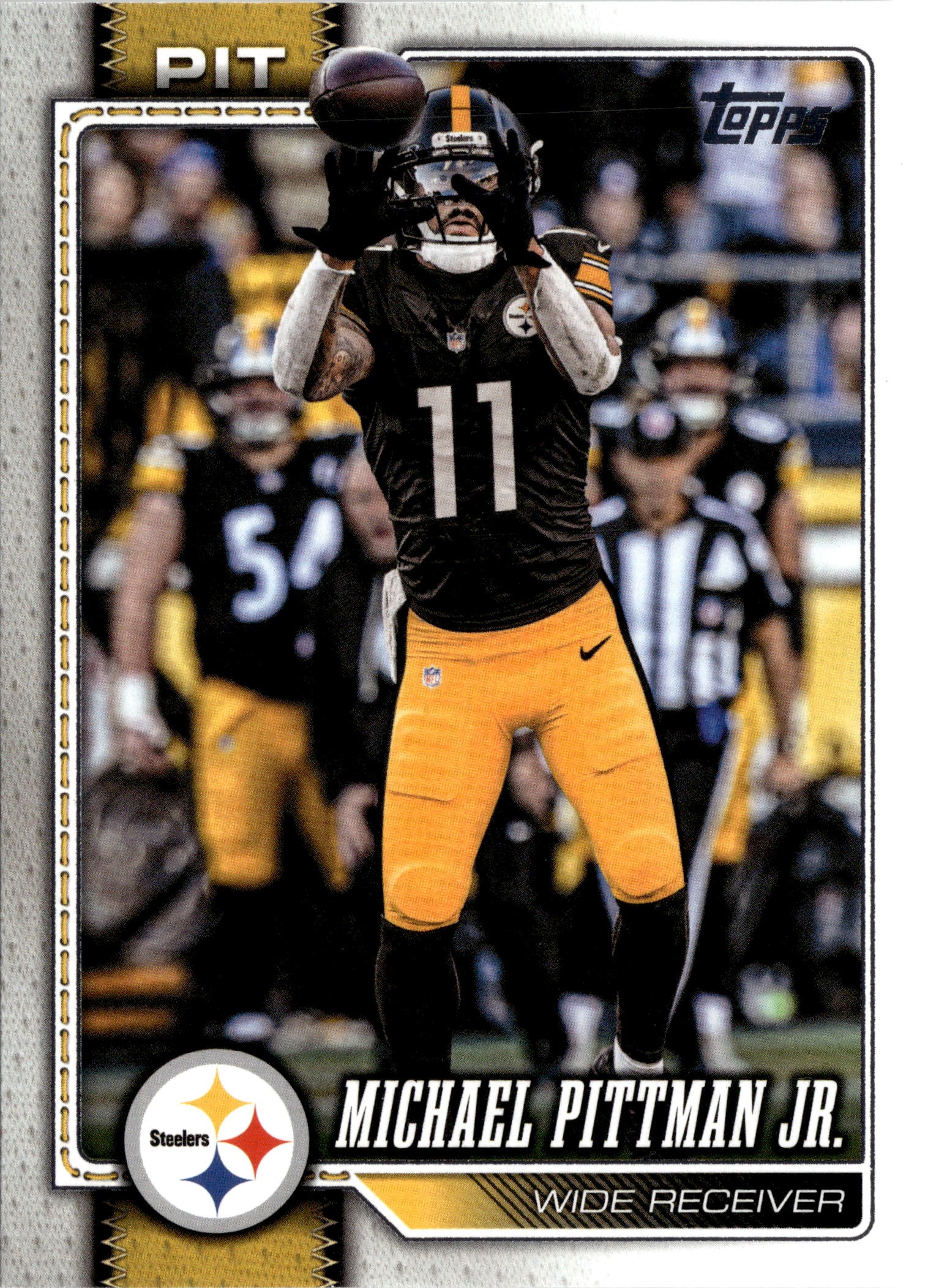 Michael Pittman Jr. graded slab