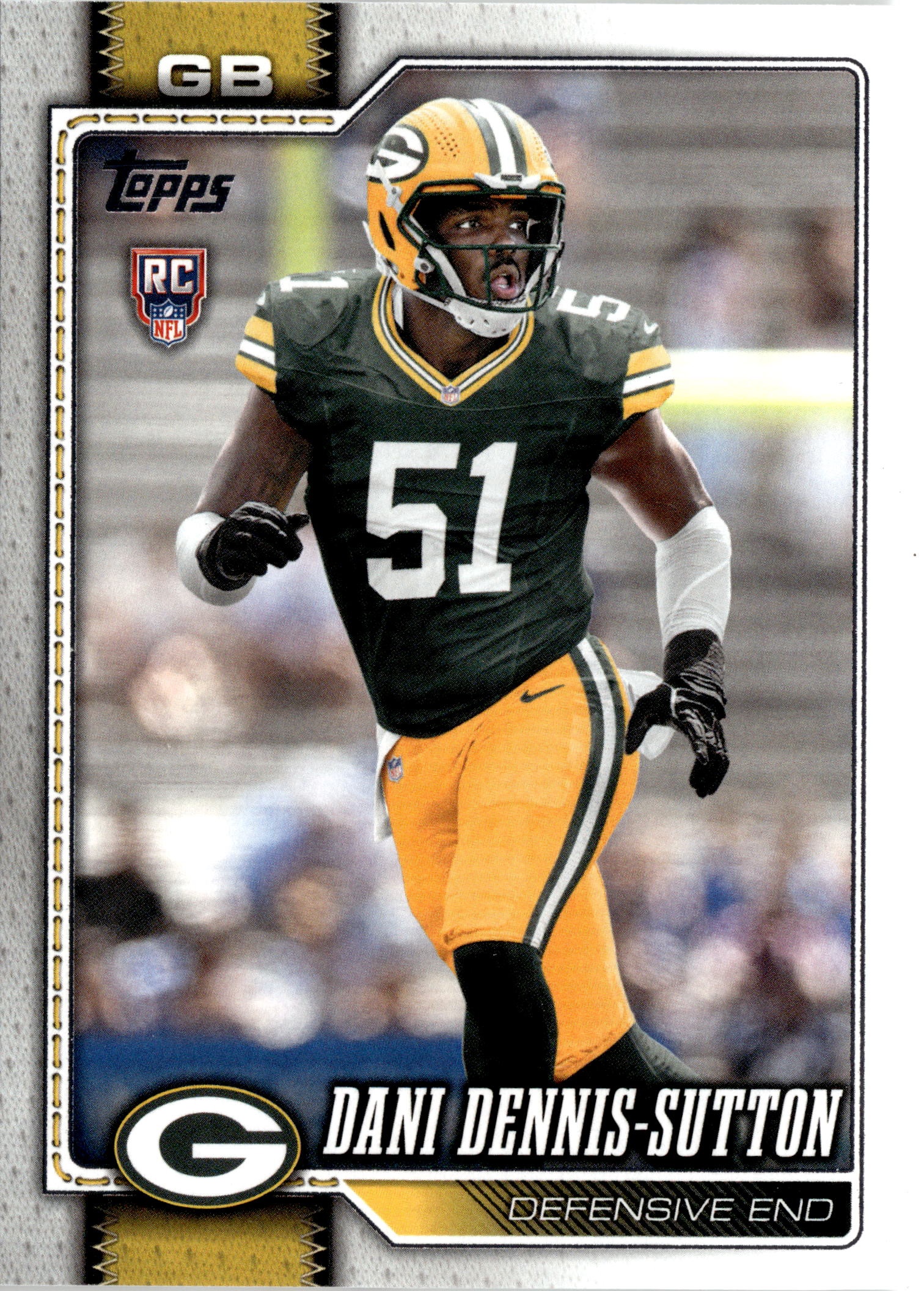 2026 Topps Flagship Dani Dennis-Sutton graded slab