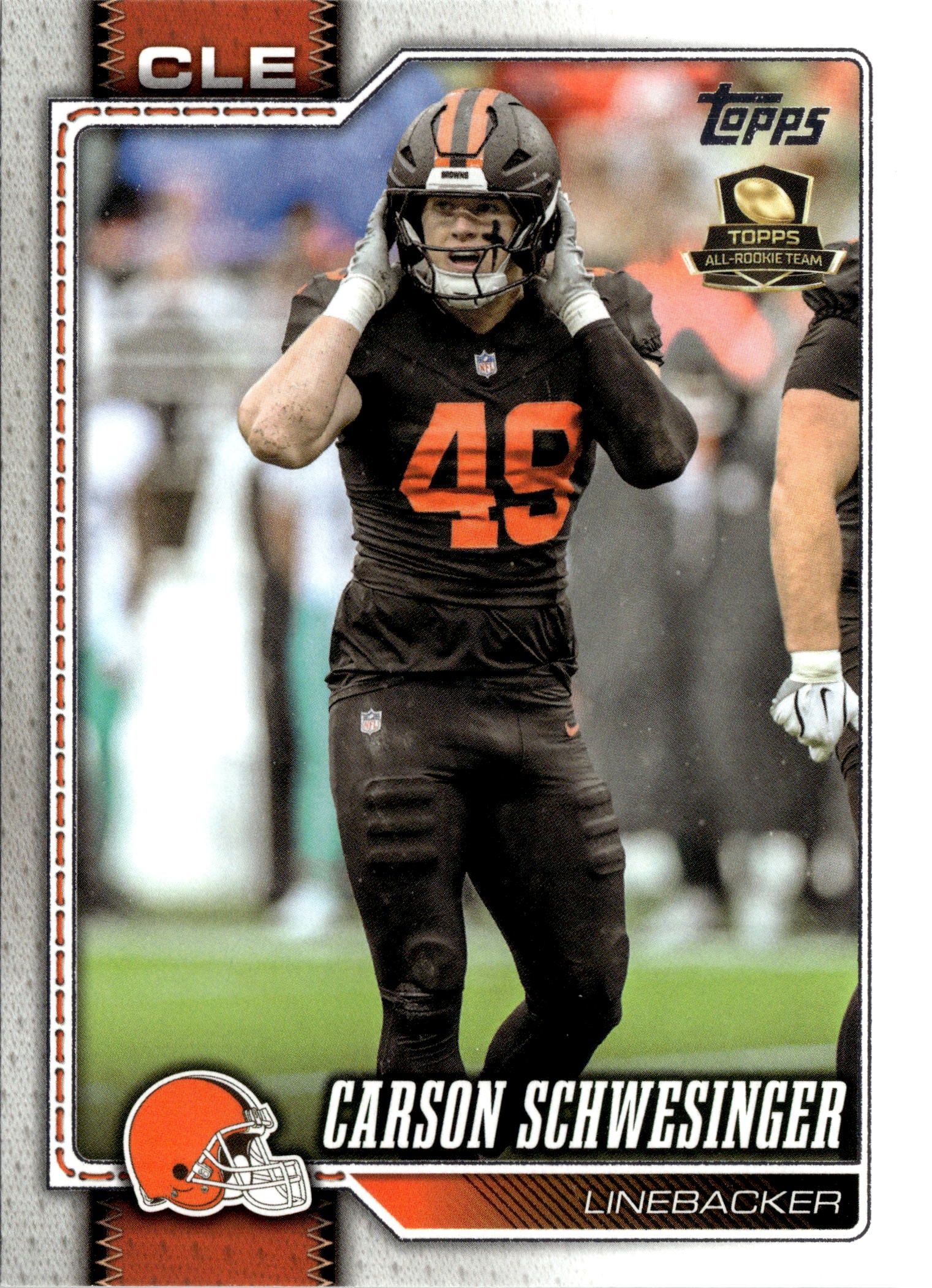 2026 Topps Flagship Carson Schwesinger graded slab