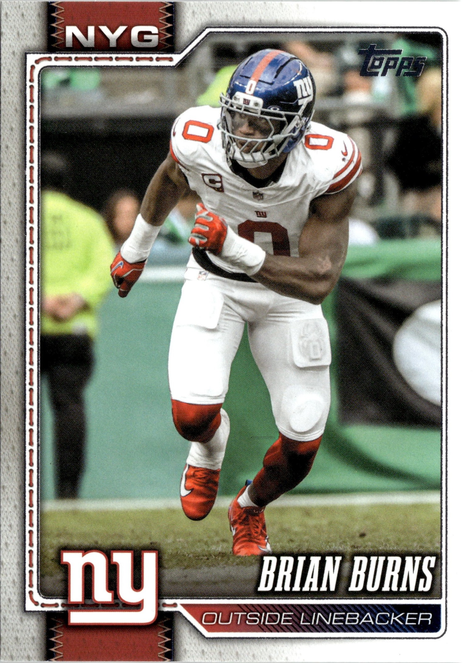2026 Topps Flagship Brian Burns graded slab