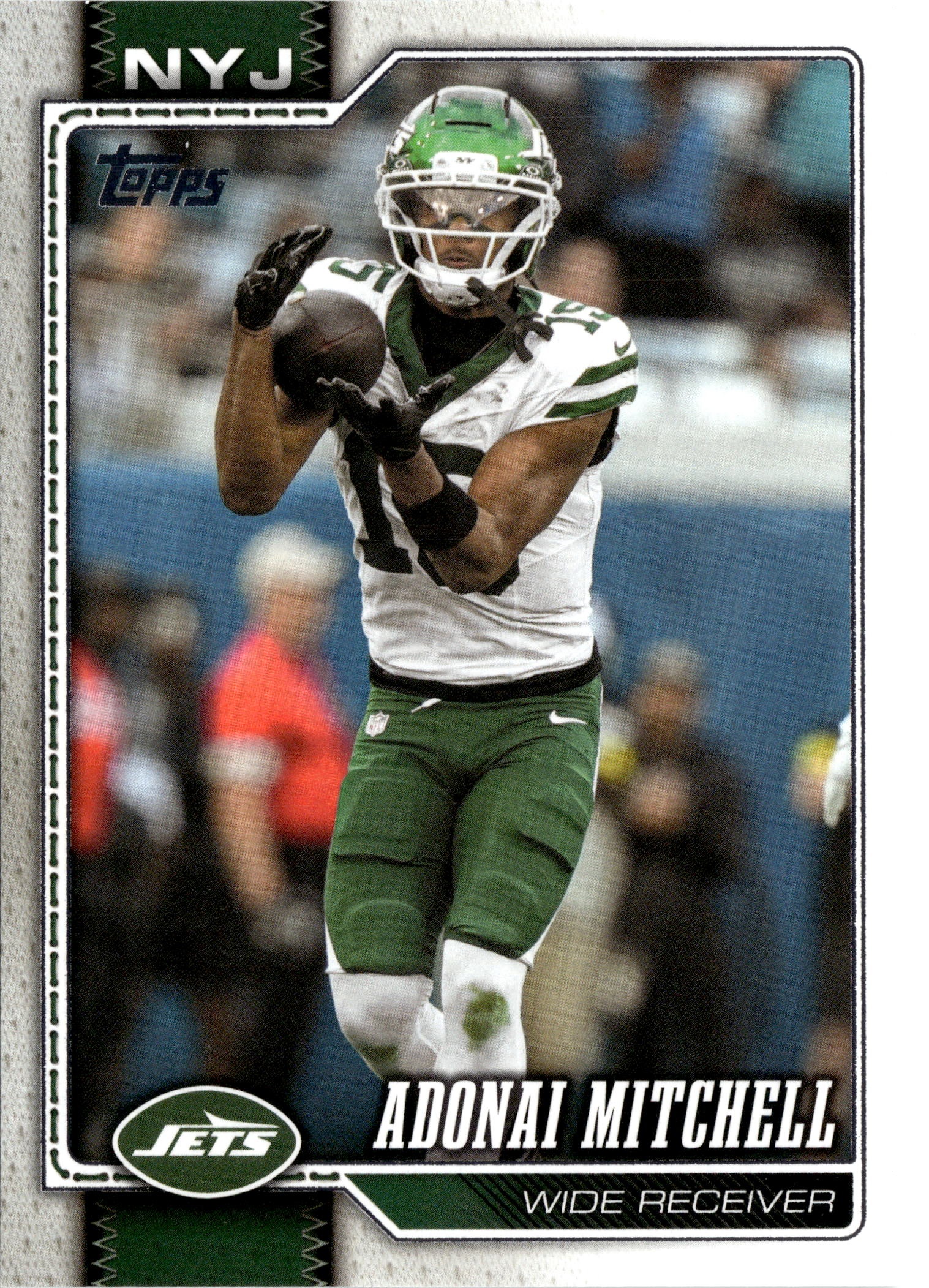 2026 Topps Flagship Adonai Mitchell graded slab
