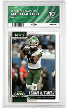 2026 TOPPS FLAGSHIP #247 ADONAI MITCHELL MPE 10 GEM/MT — graded card up for auction