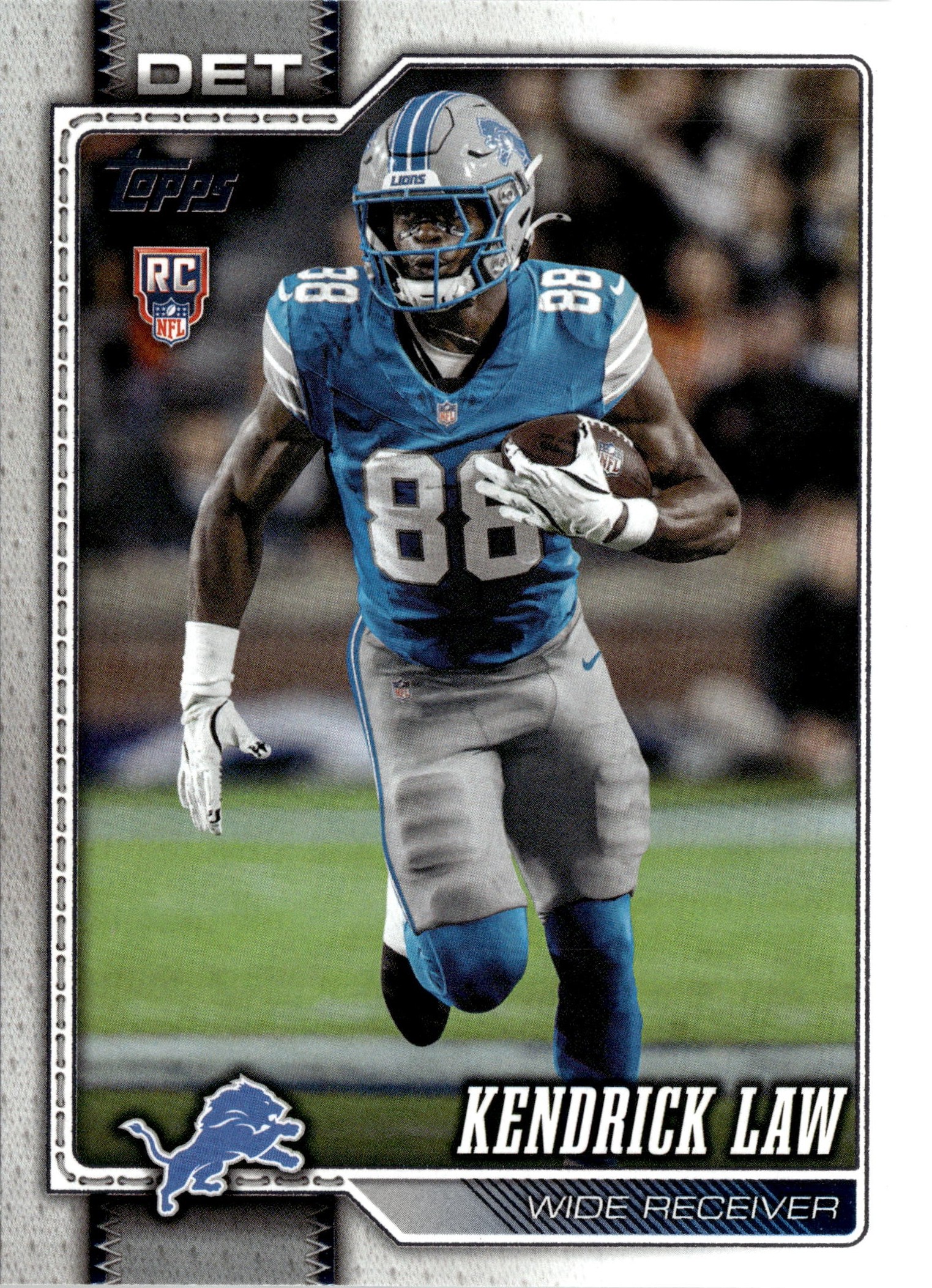 2026 Topps Flagship Kendrick Law graded slab