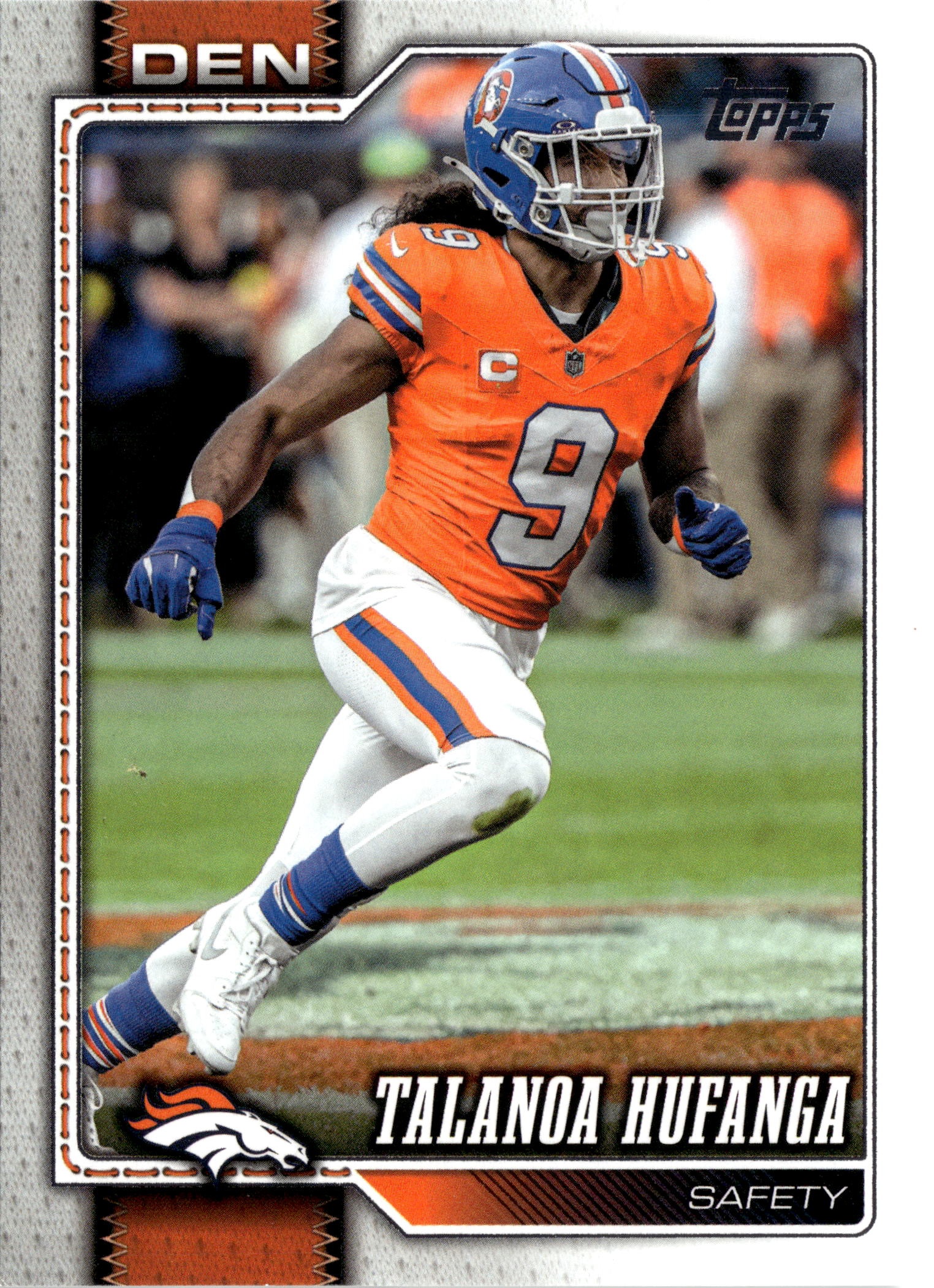 2026 Topps Flagship Talanoa Hufanga graded slab