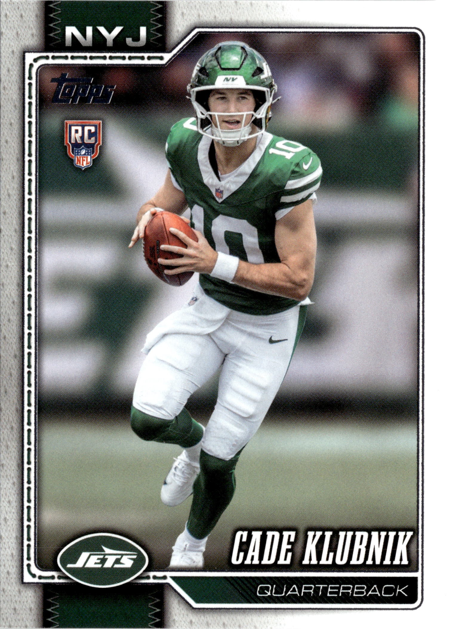 2026 Topps Flagship Cade Klubnik graded slab