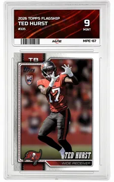 2026 TOPPS FLAGSHIP #335 TED HURST MPE 9 MINT — graded card up for auction