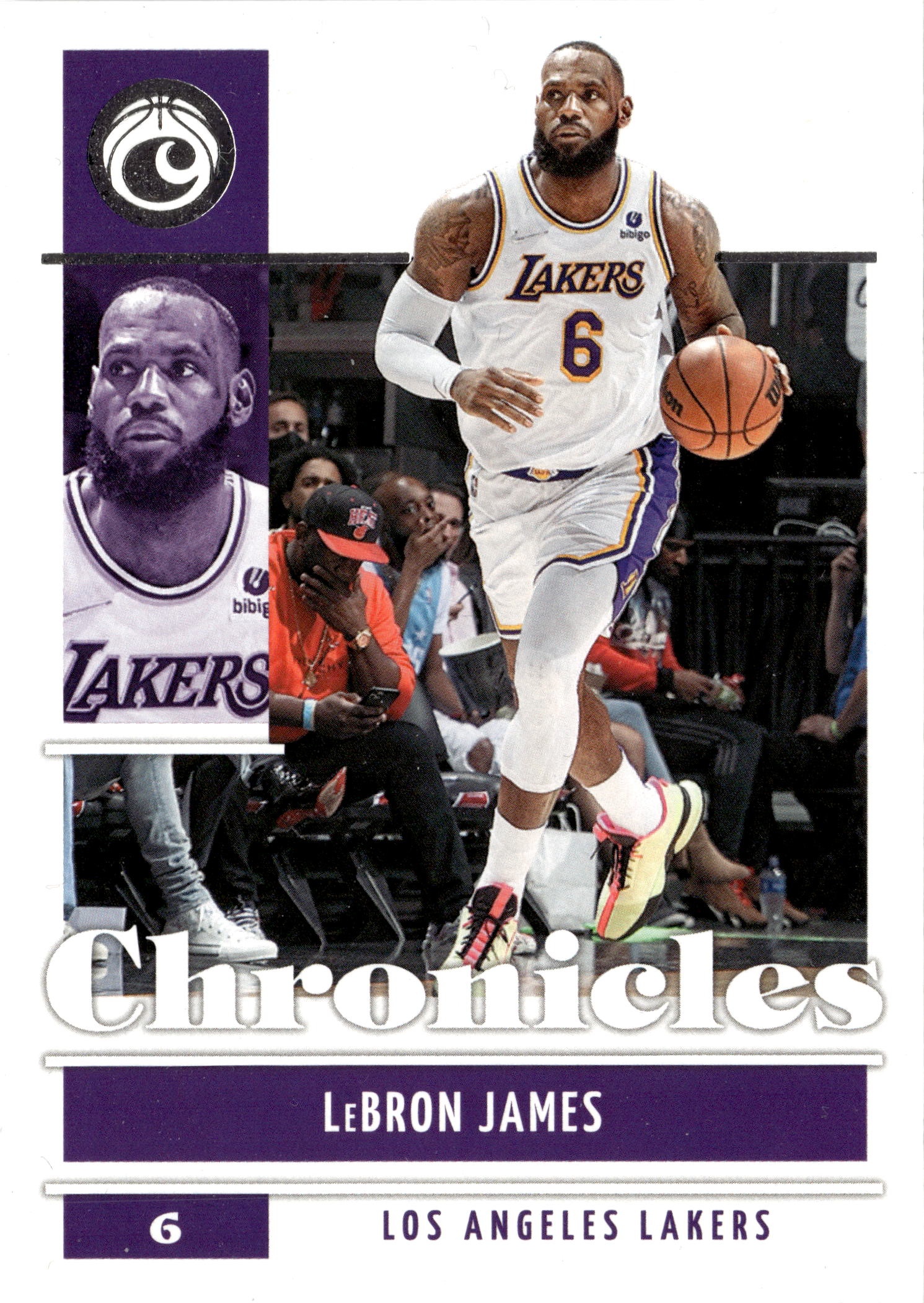 2022 Chronicles Lebron James graded slab