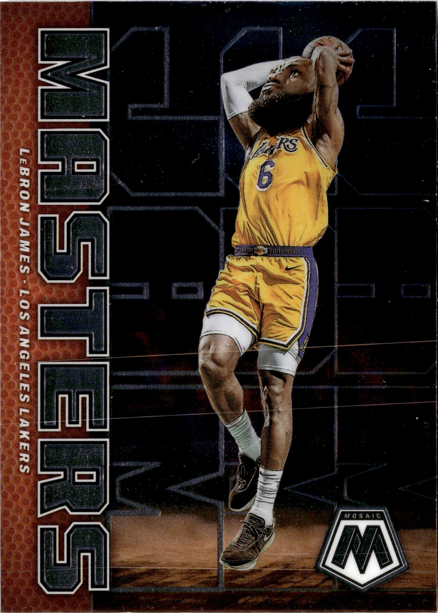 2023 Mosaic Lebron James graded slab