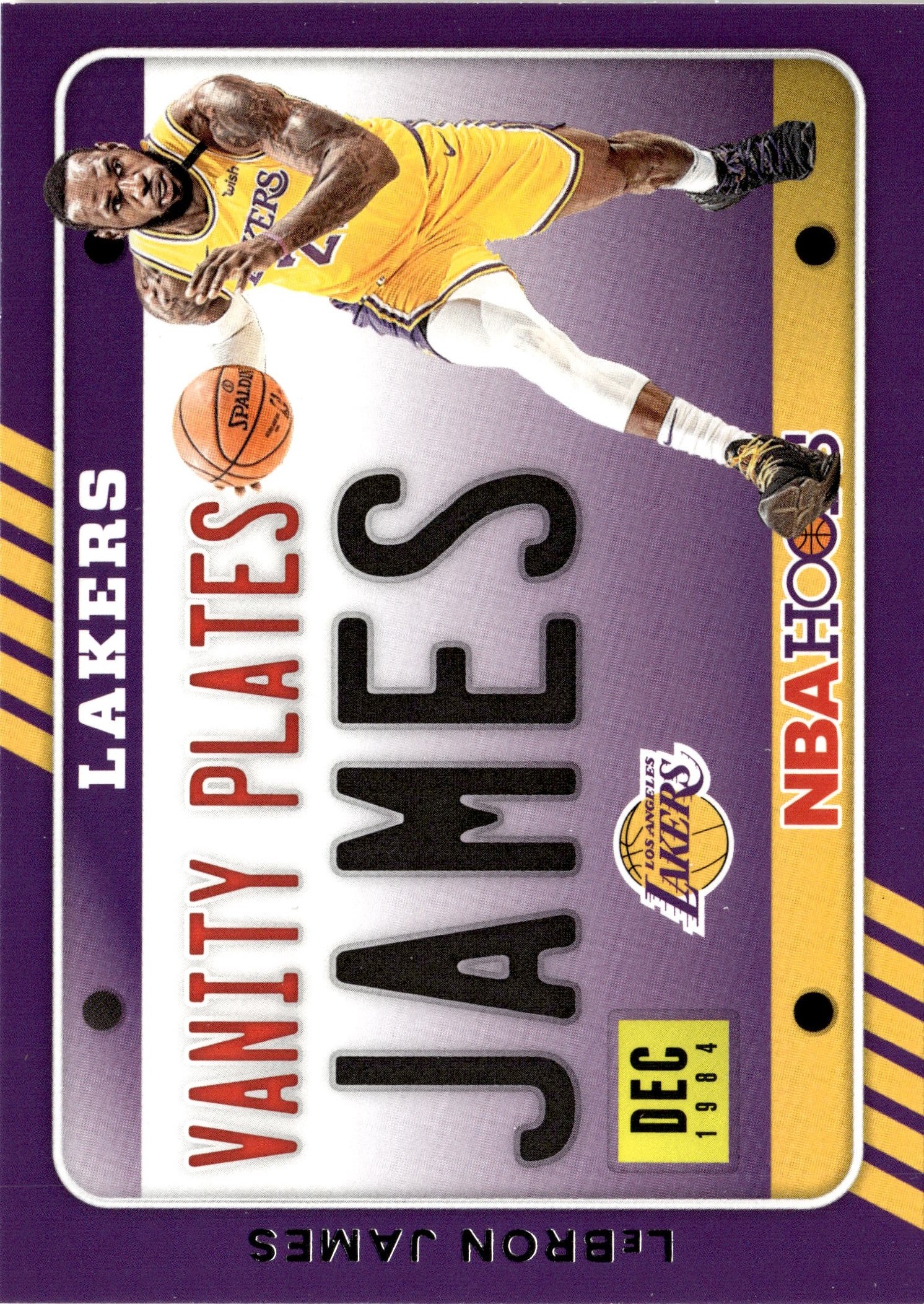 2020 Hoops Lebron James graded slab