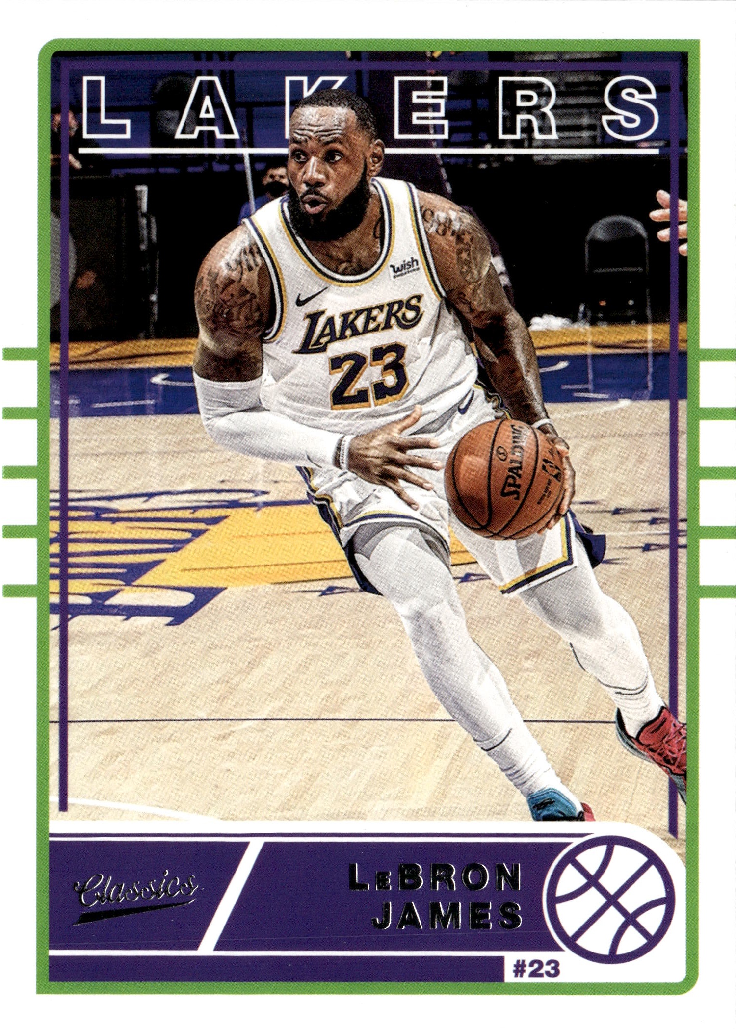 2021 Chronicles Classics Lebron James graded slab