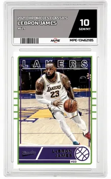 2021 CHRONICLES CLASSICS #629 LEBRON JAMES MPE 10 GEM/MT — graded card up for auction