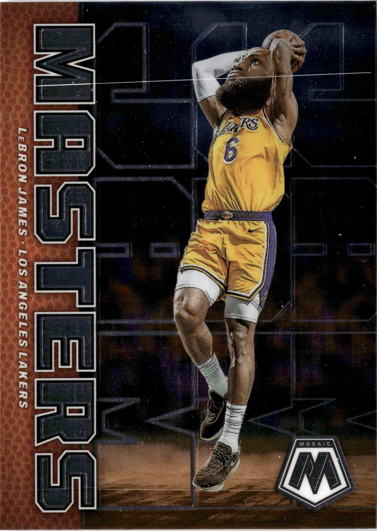 2023 Mosaic Lebron James graded slab