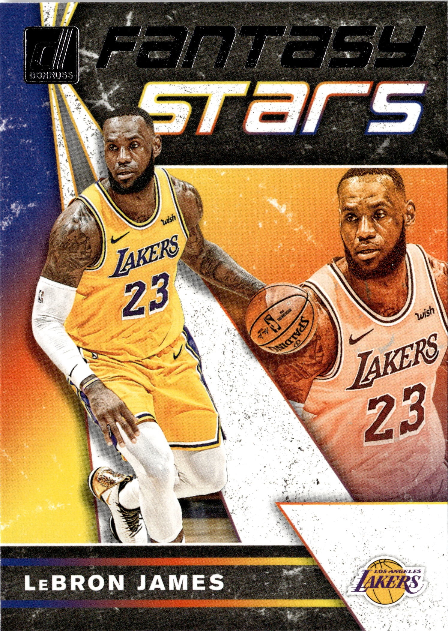 2019 Donruss Lebron James graded slab
