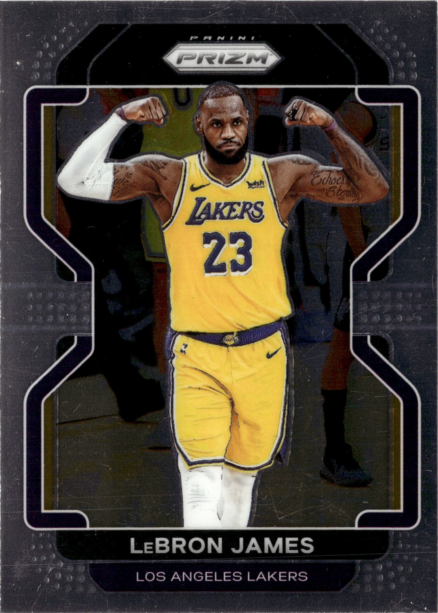 2021 Prizm Lebron James graded slab