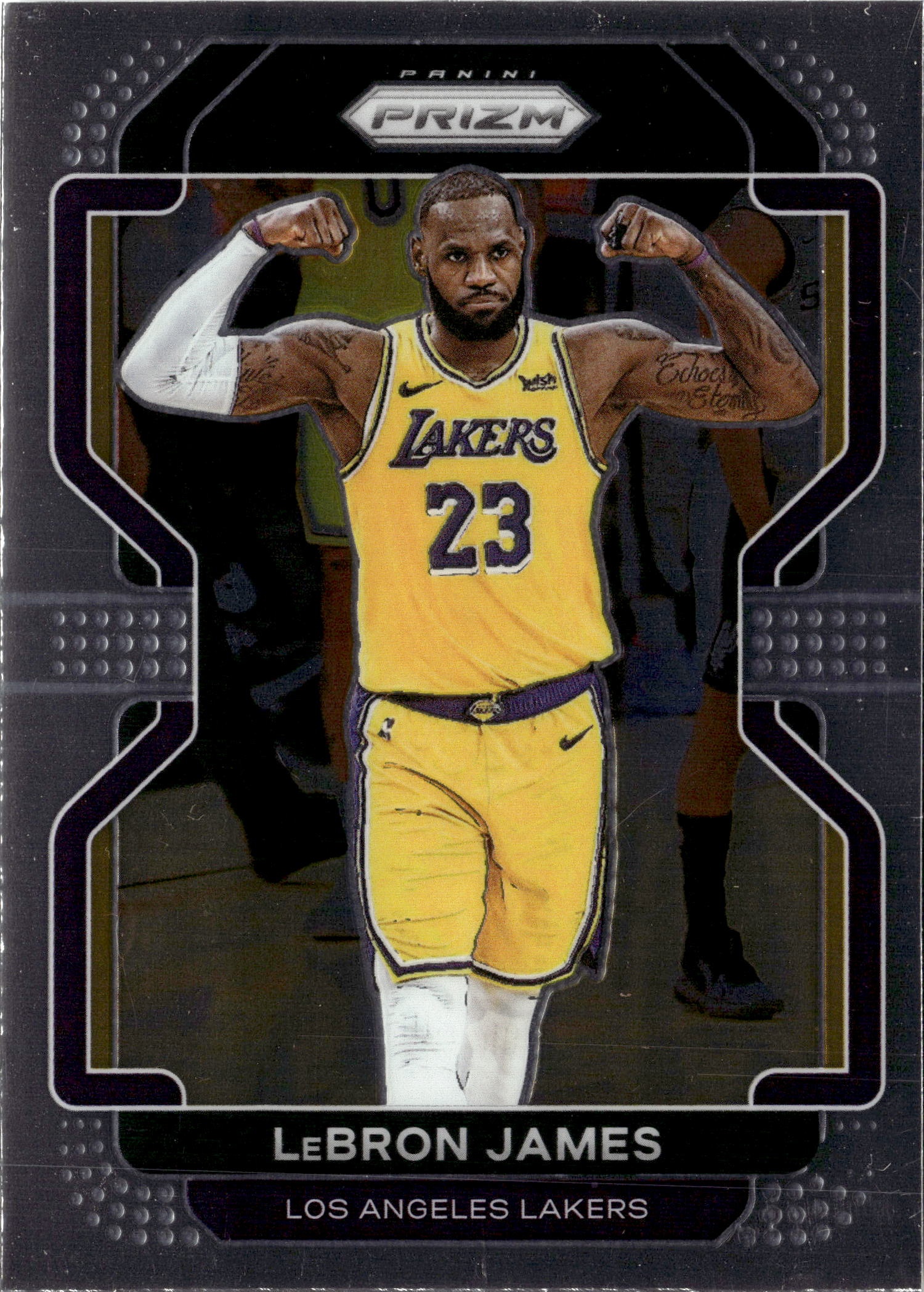 2021 Prizm Lebron James graded slab