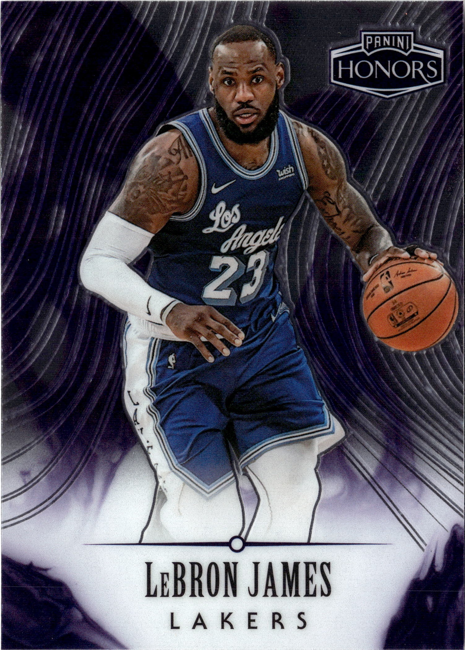 2021 Chronicles Honors Lebron James graded slab