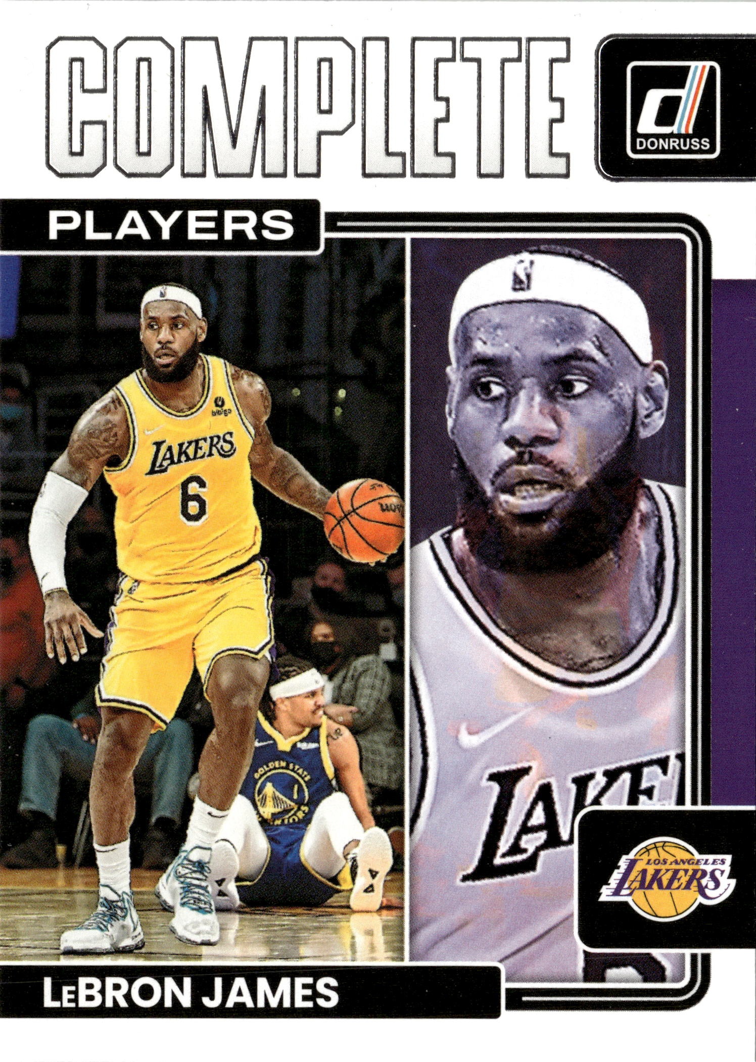 2022 Donruss Lebron James graded slab