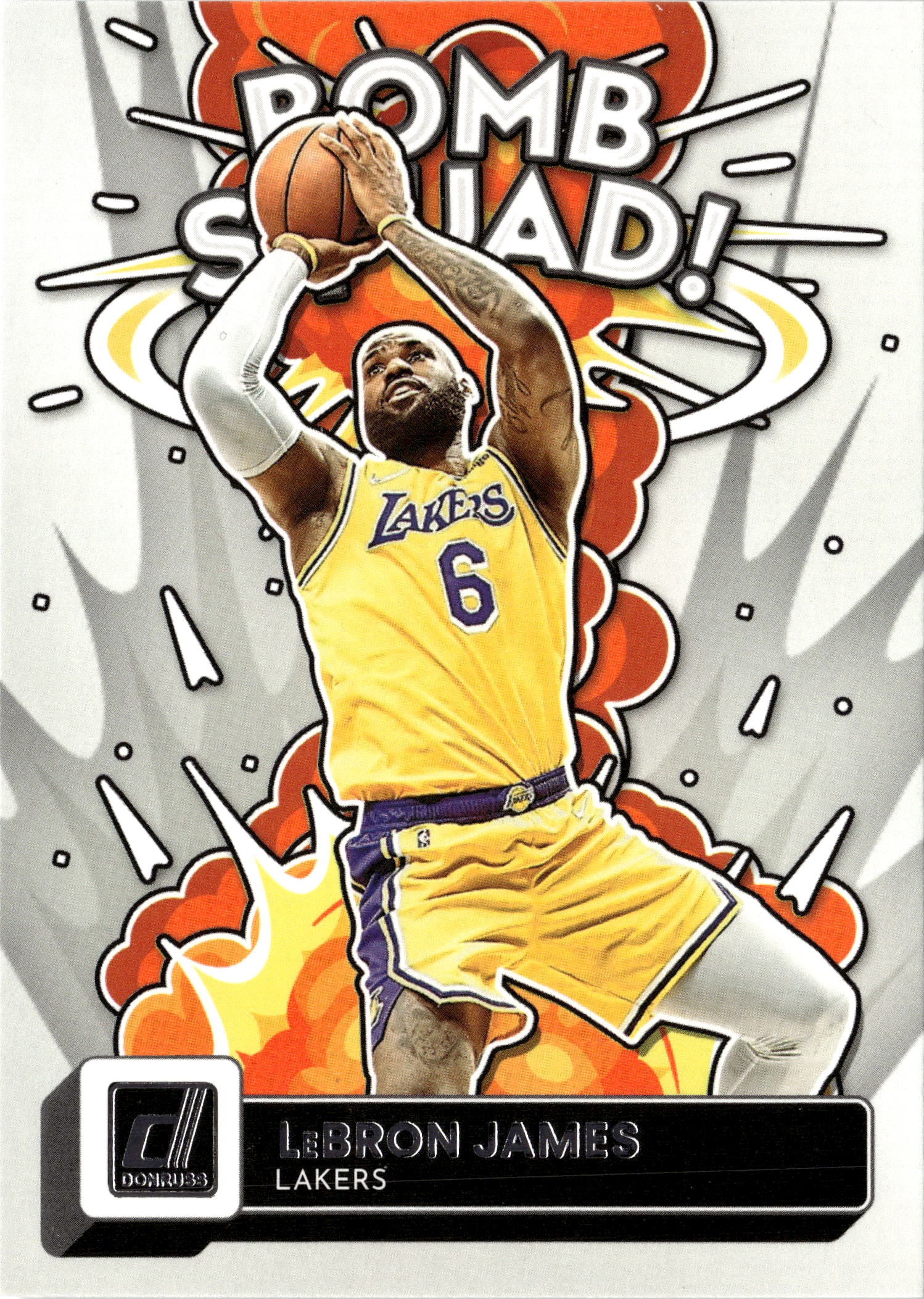 2022 Donruss Lebron James graded slab