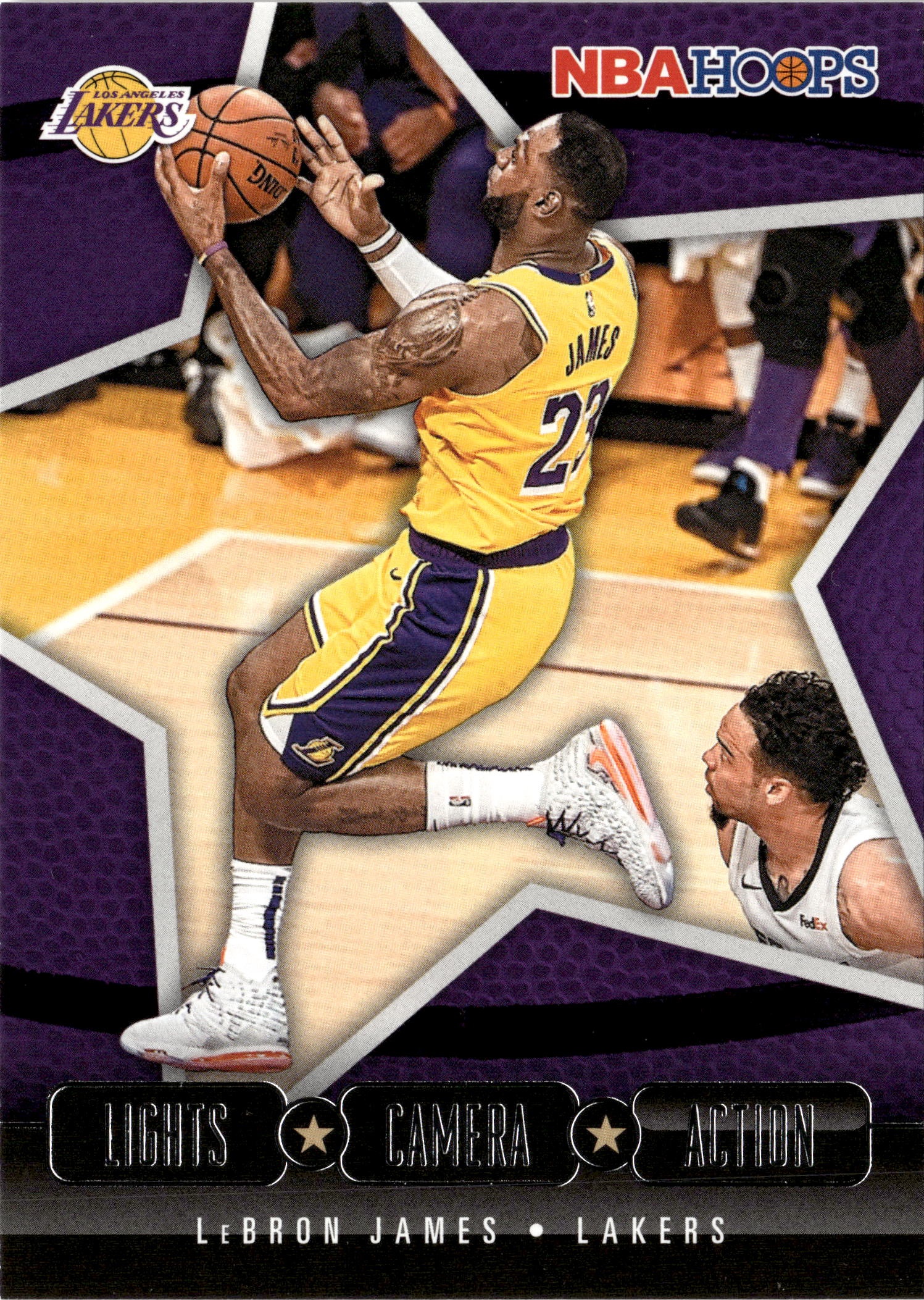 2020 Hoops Lebron James graded slab