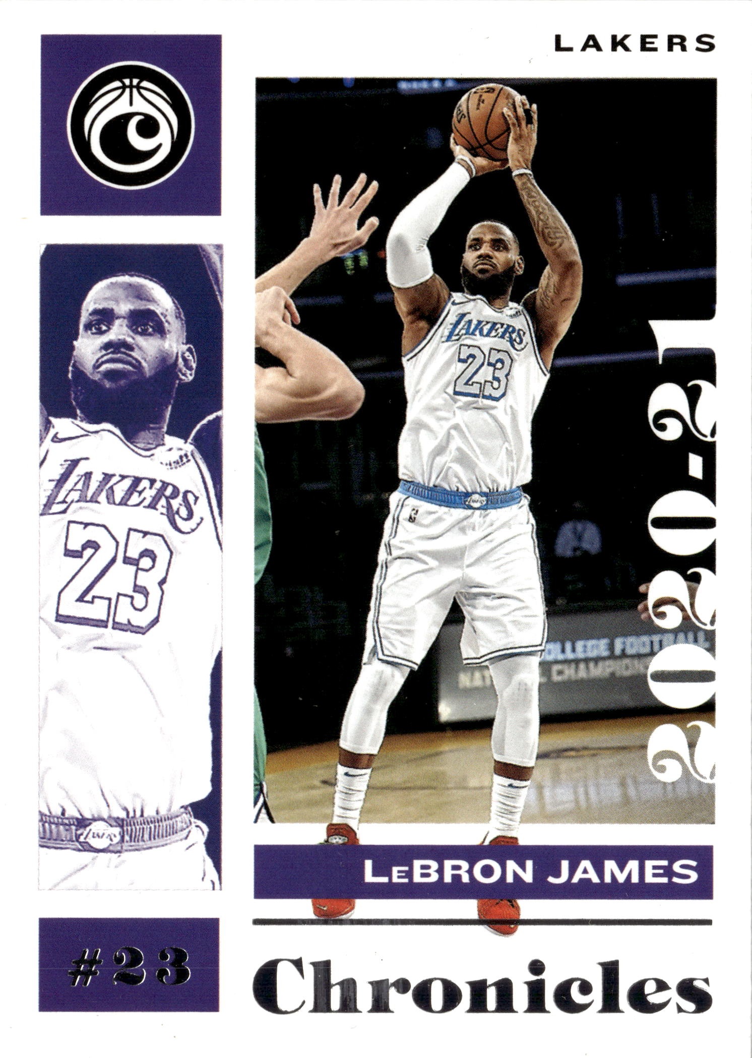 2021 Chronicles Lebron James graded slab