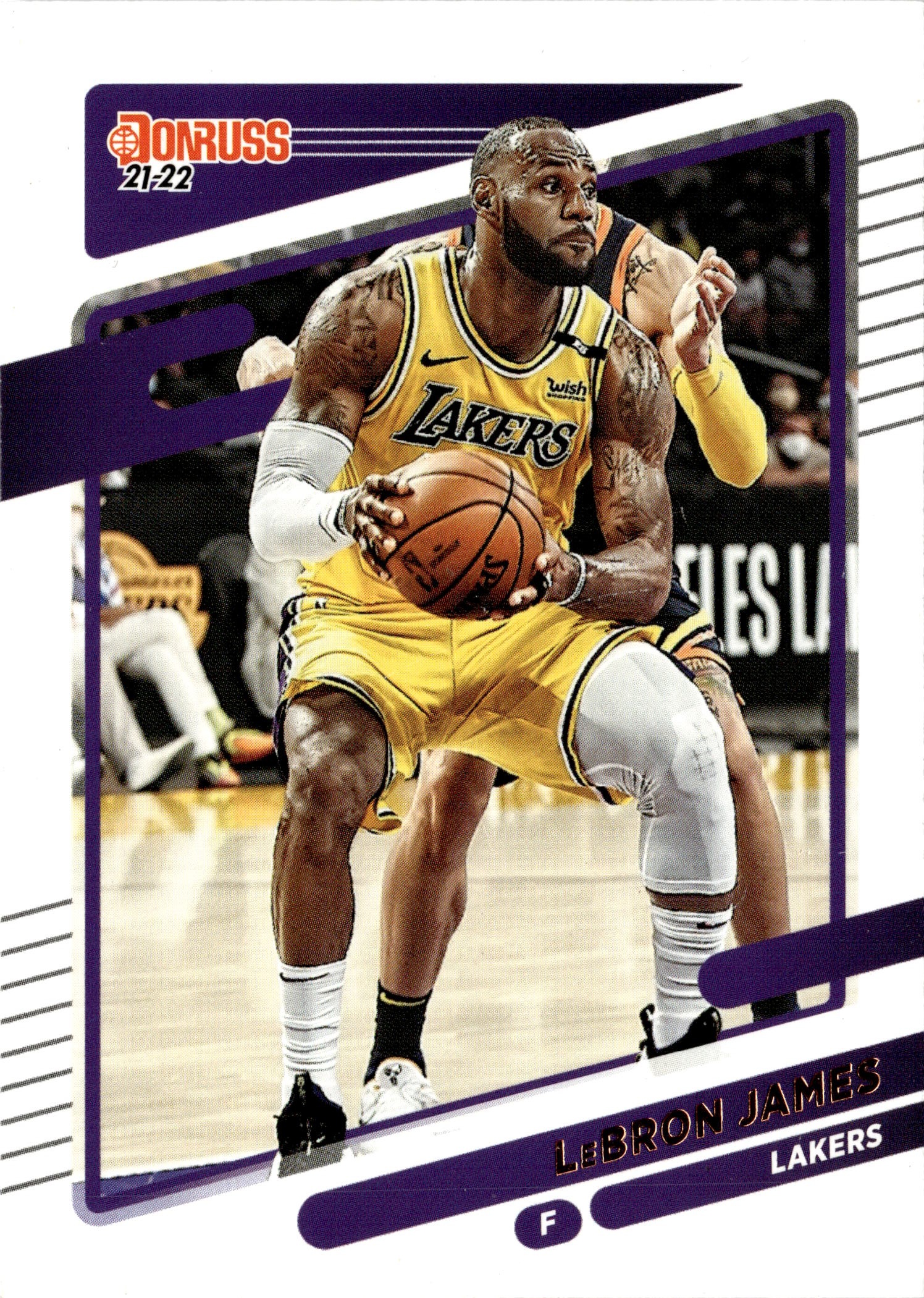 2021 Donruss Lebron James graded slab