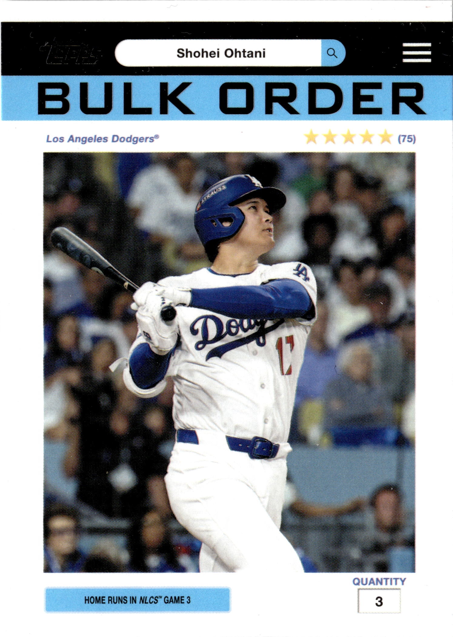 2026 Topps Flagship Shohei Ohtani graded slab