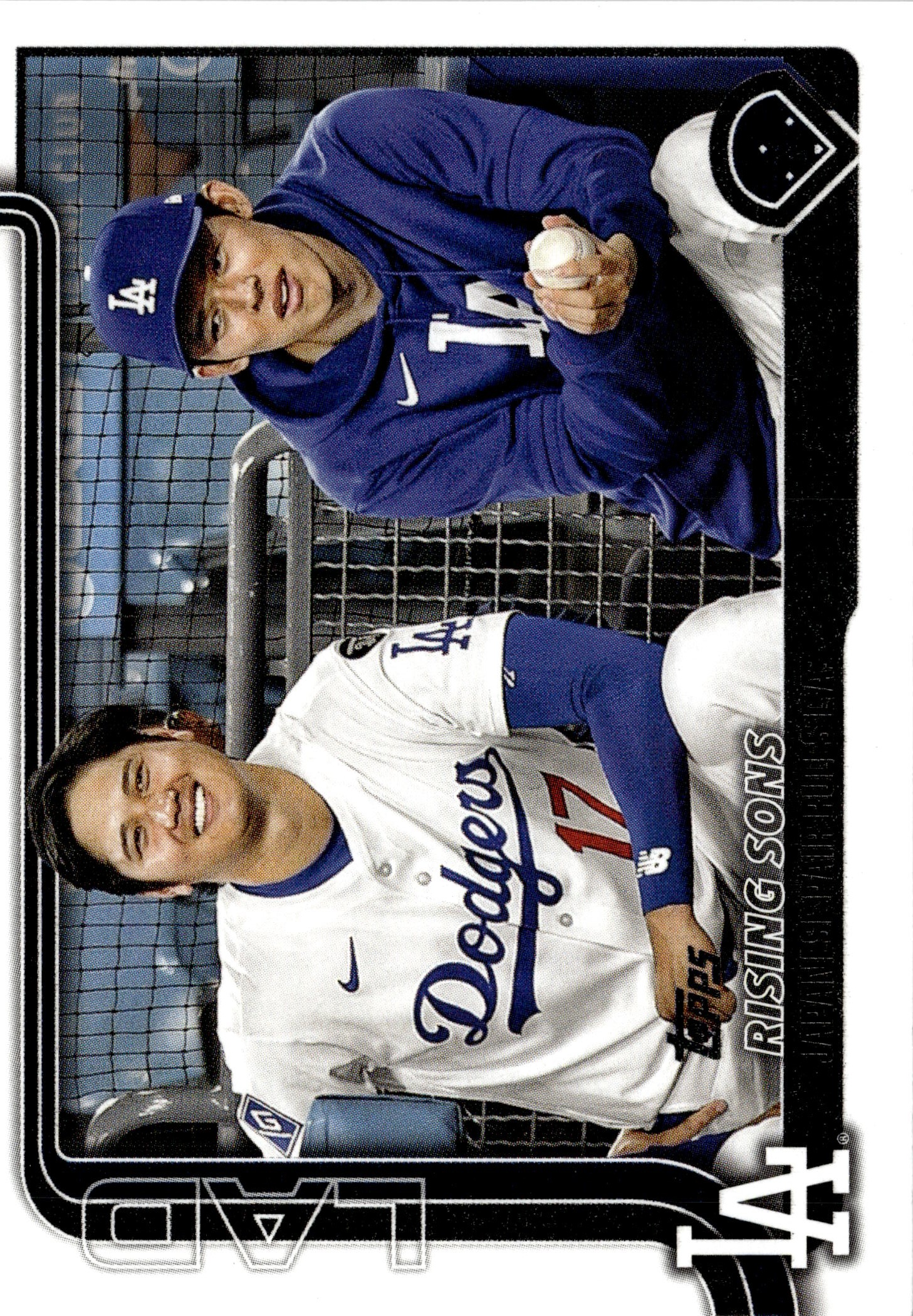 2025 Topps Update Shohei Ohtani / Roki Sasaki graded slab