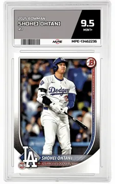2025 BOWMAN #17 SHOHEI OHTANI MPE 9.5 MINT+ — graded card up for auction