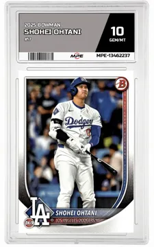 2025 BOWMAN #17 SHOHEI OHTANI MPE 10 GEM/MT — graded card up for auction