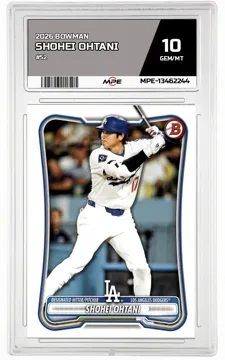 2026 BOWMAN #52 SHOHEI OHTANI MPE 10 GEM/MT — graded card up for auction