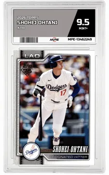 2026 TOPPS #200 SHOHEI OHTANI MPE 9.5 MINT+ — graded card up for auction