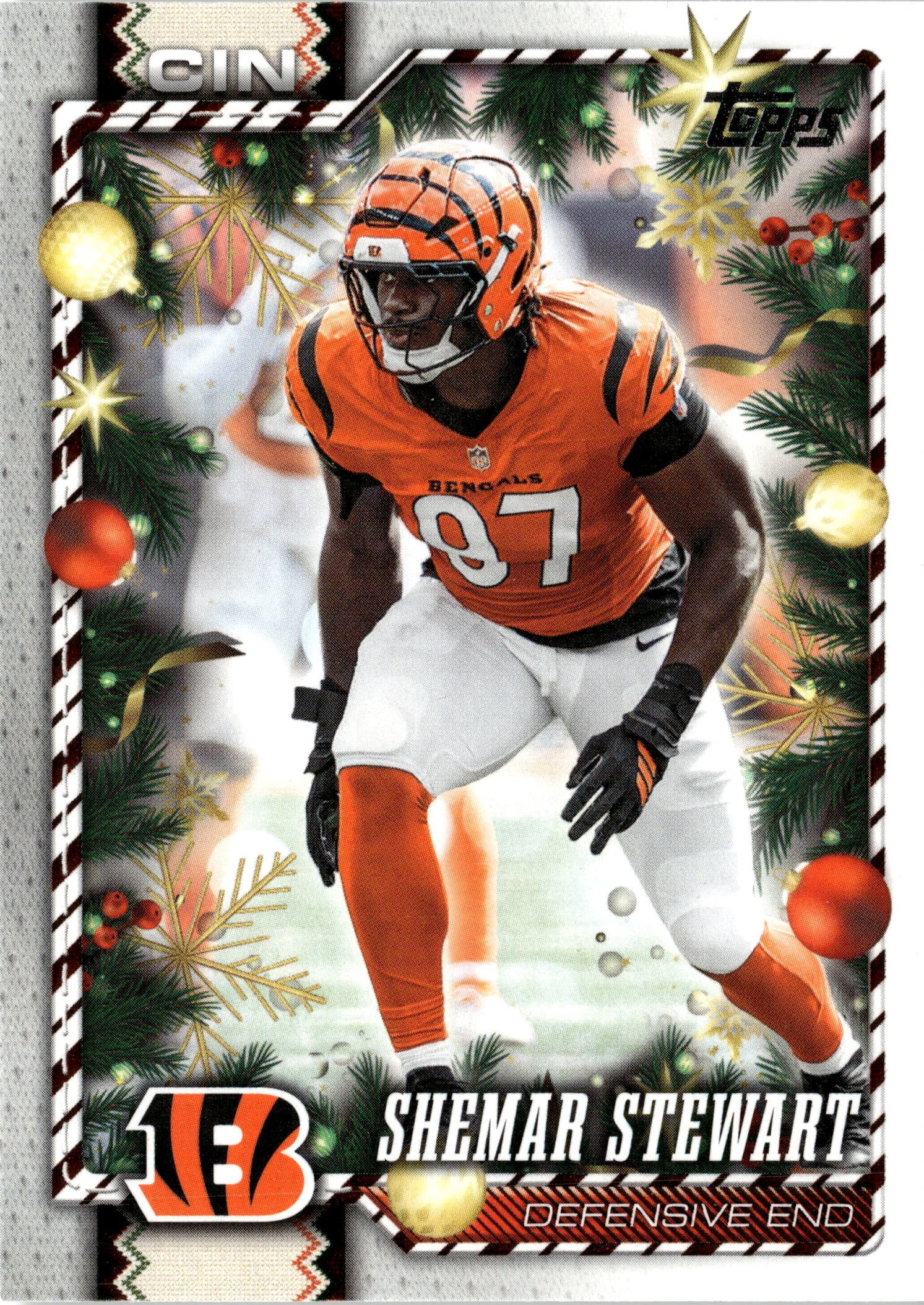 2026 Topps Holiday Shemar Stewart graded slab
