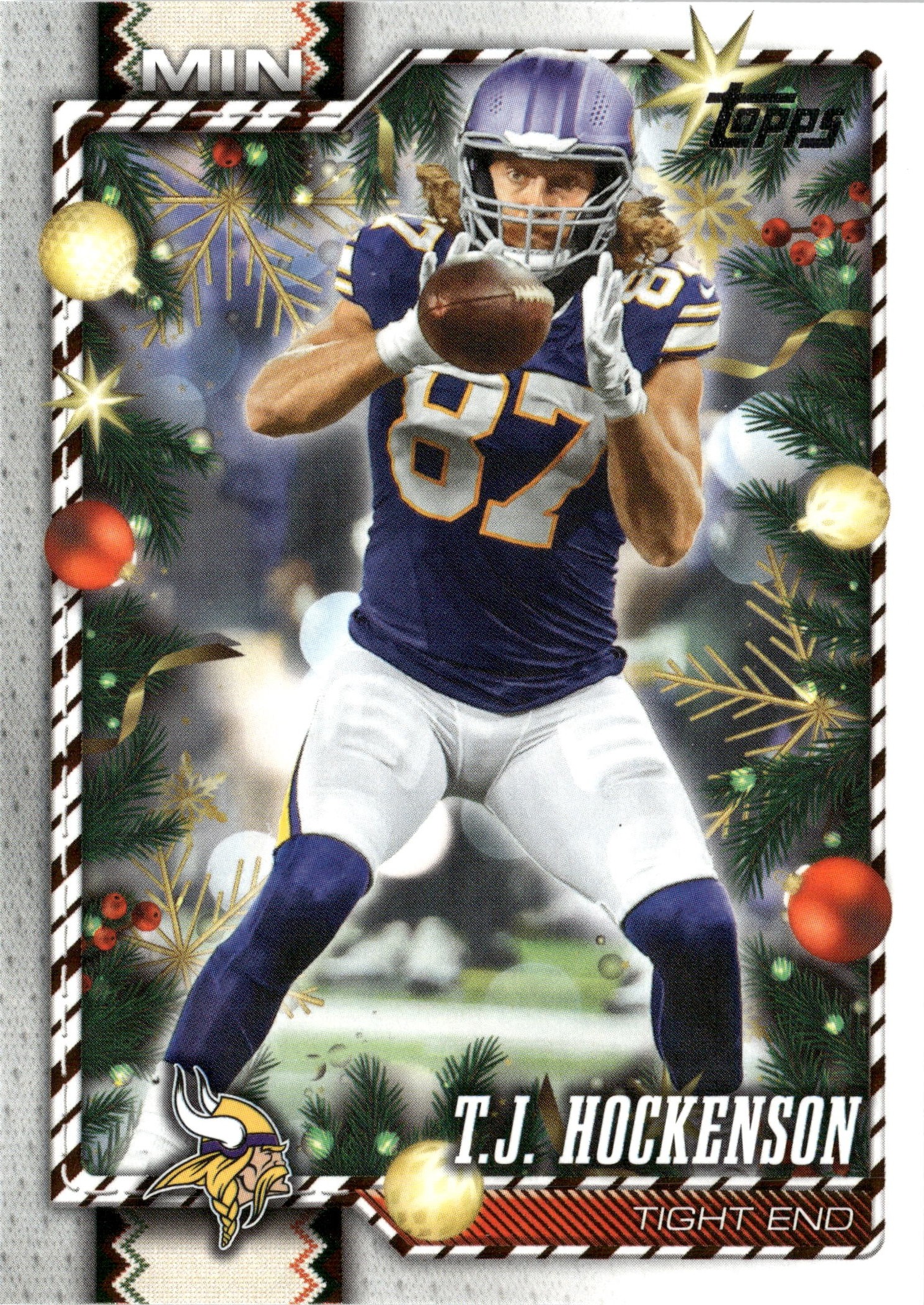 T.J. Hockenson graded slab