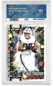 2026 TOPPS HOLIDAY #117 JAKE FERGUSON MPE 10 GEM/MT — graded card up for auction