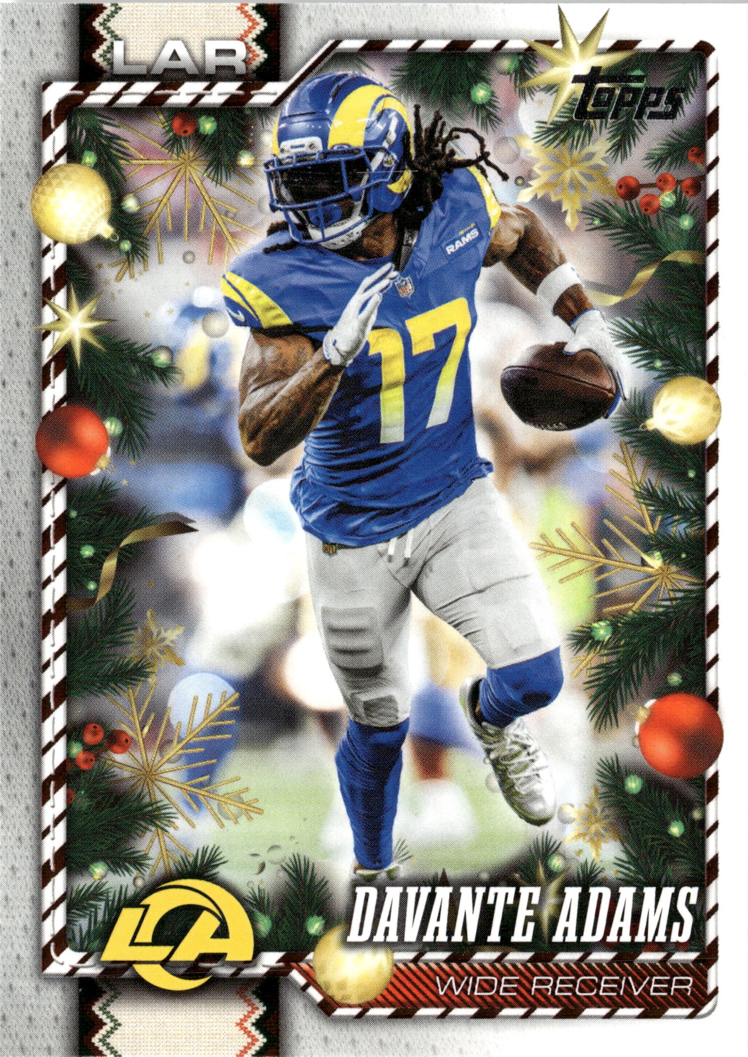 2026 Topps Holiday Davante Adams graded slab