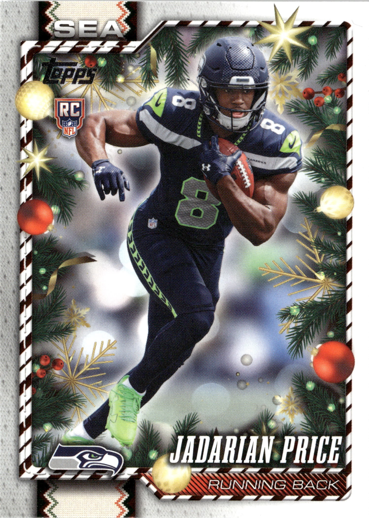 2026 Topps Holiday Jadarian Price graded slab