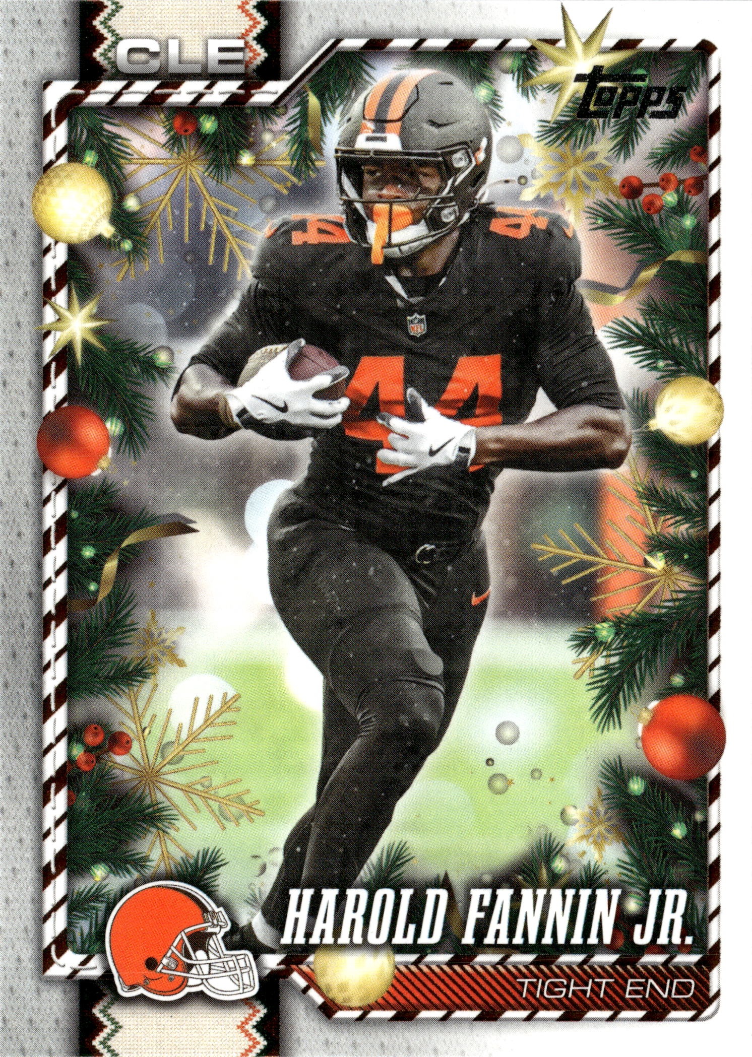 2026 Topps Holiday Harold Fannin Jr. graded slab