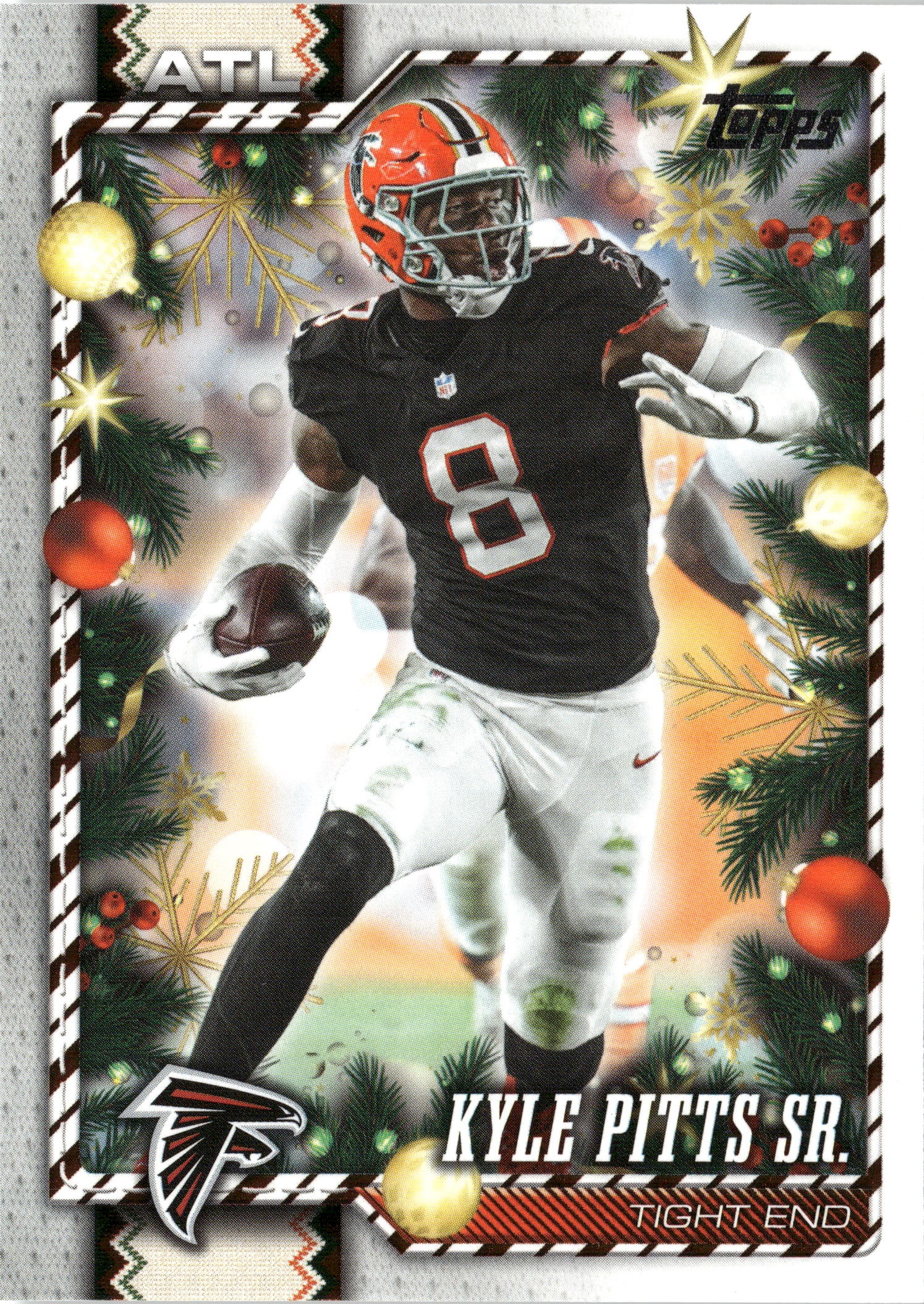 Kyle Pitts Sr. graded slab