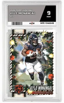 2026 TOPPS HOLIDAY #110 KYLE MONANGAI MPE 9 MINT — graded card up for auction