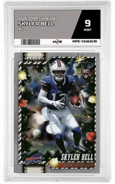 2026 TOPPS HOLIDAY #177 SKYLER BELL MPE 9 MINT — graded card up for auction