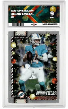 2026 TOPPS HOLIDAY #61 QUINN EWERS MPE 9 MINT — graded card up for auction