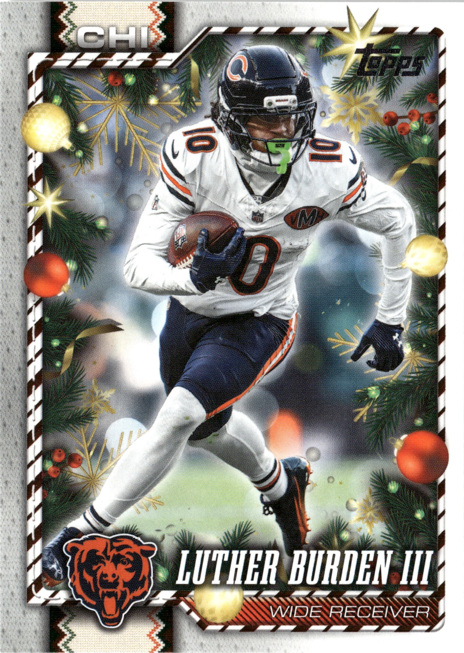 2026 Topps Holiday Luther Burden III graded slab