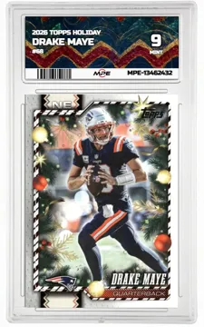 2026 TOPPS HOLIDAY #30 DRAKE MAYE MPE 9 MINT — graded card up for auction