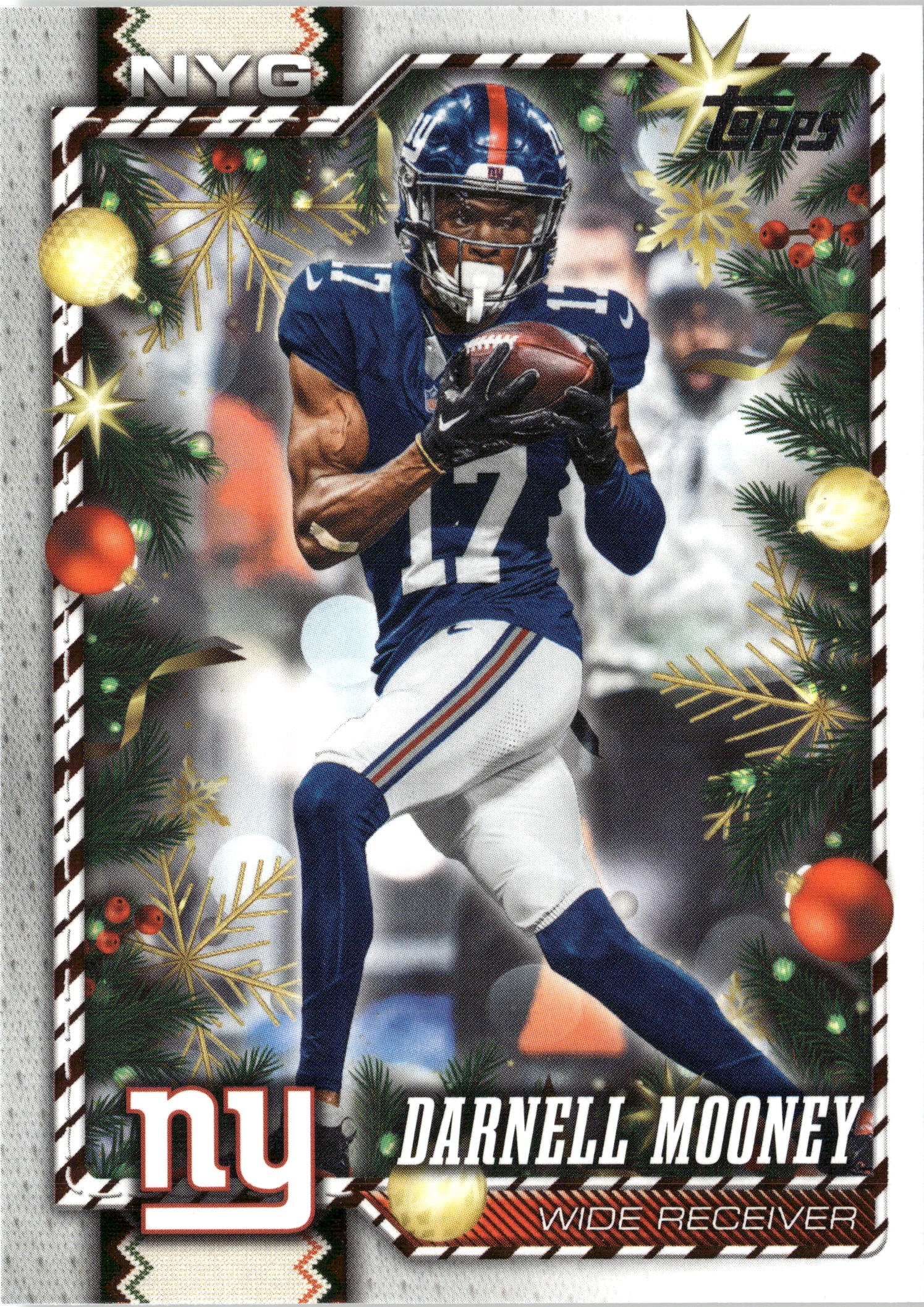 2026 Topps Holiday Darnell Mooney graded slab