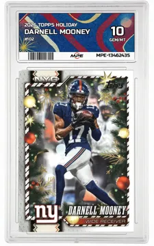 2026 TOPPS HOLIDAY #102 DARNELL MOONEY MPE 10 GEM/MT — graded card up for auction