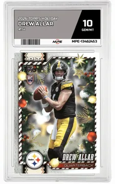 2026 TOPPS HOLIDAY #154 DREW ALLAR MPE 10 GEM/MT — graded card up for auction
