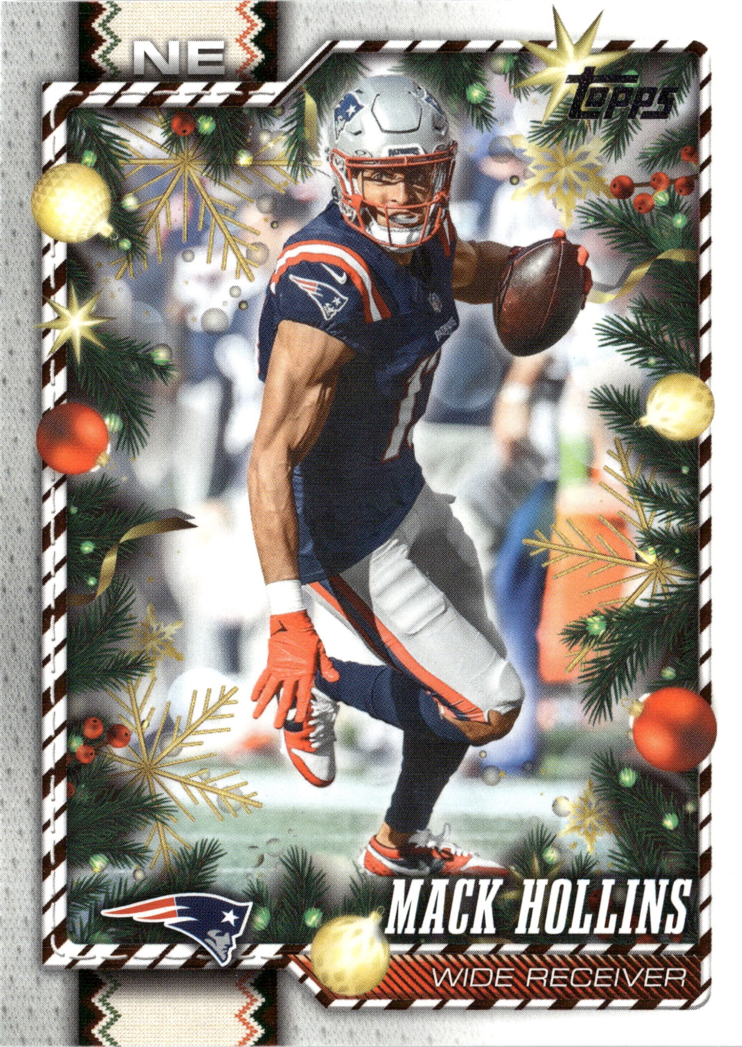 2026 Topps Holiday Mack Hollins graded slab