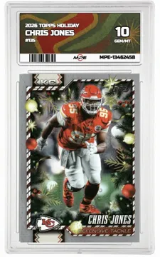 2026 TOPPS HOLIDAY #50 CHRIS JONES MPE 10 GEM/MT — graded card up for auction
